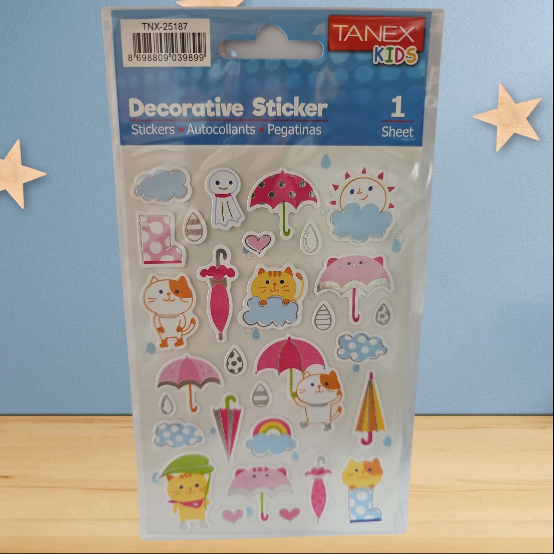Tanex Sticker Bulutlar Serisi 25187