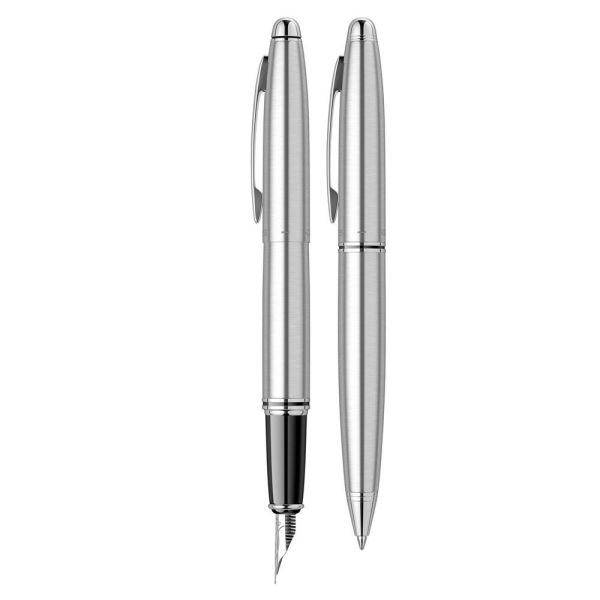 Scrikss 88 Gold Krom Dolma +  Tükenmez Kalem