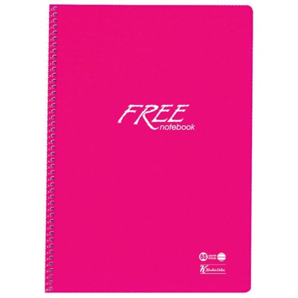 Keskin Defter Free A4 Pp Kapak Spiralli 100 Yp. Kareli 320442
