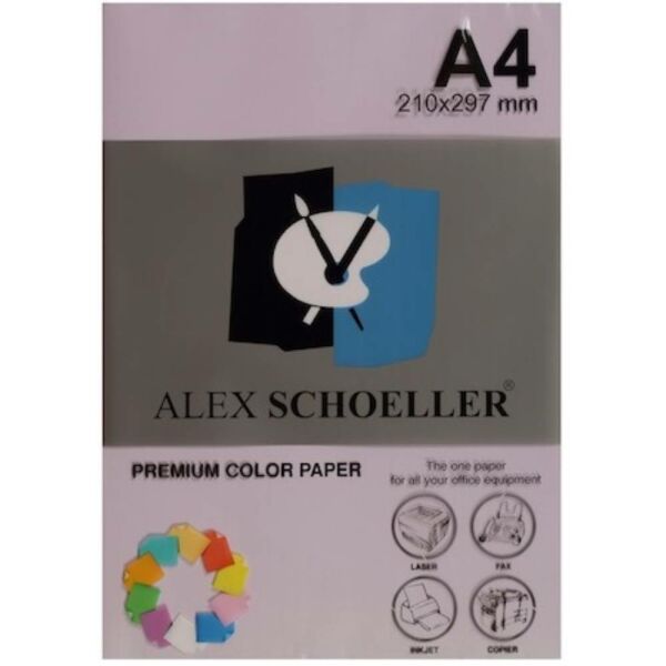Alex Fotokopi Kağıdı A4 Lila 500 Lü Alx- 585