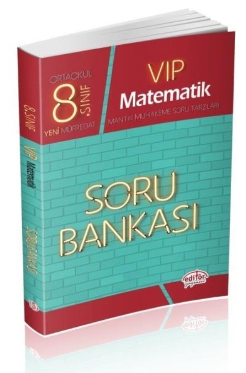 Editör 8.Sınıf Lgs Matematik Soru Bankası Vip