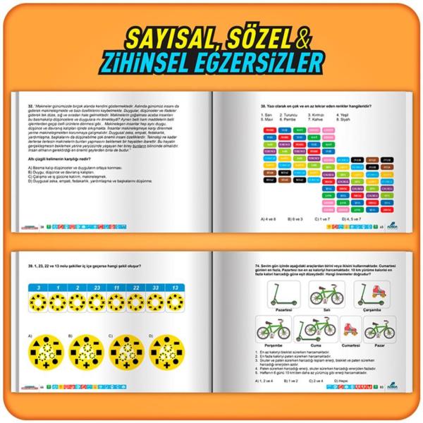 Adeda Neuro Via ile Dikkat Güçlendirme Seti 8.Sınıf 3 Kitap