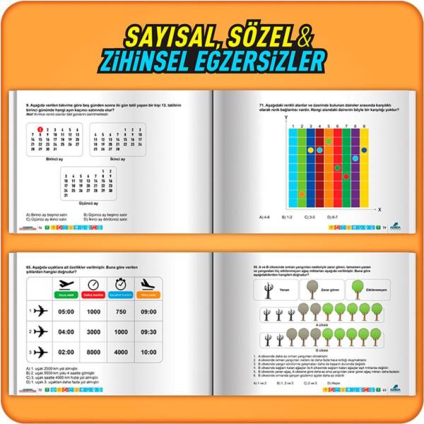 Adeda Neuro Via ile Dikkat Güçlendirme Seti 8.Sınıf 3 Kitap