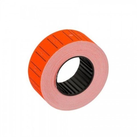 Kraf Fiyat Etiketi 12x21 mm Fosforlu Kırmızı