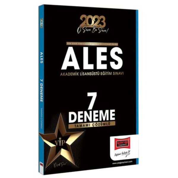 Yargı Ales 2023 7 Deneme Çözümlü