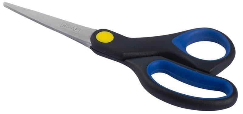 Kraf Büro Makası Kauçuk Saplı 17 cm 714G