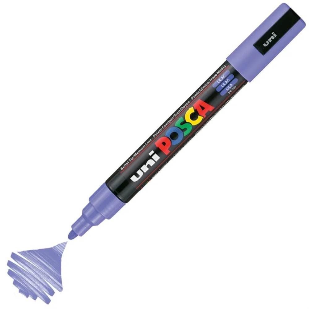 Uniball Posca Boyama Markörü PC-5M 1.8-2.5 mm Leylak