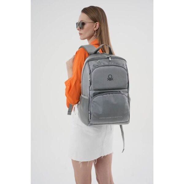 United Colors Of Benetton 20956 Gri Sırt Çantası