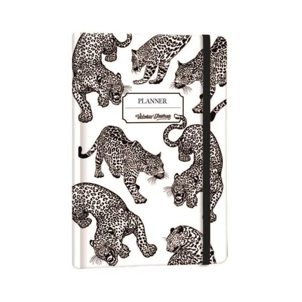 Victorias Journals 2024-2025 17x23 Lastikli Gizli Spiralli Akademik Ajanda 124-1286