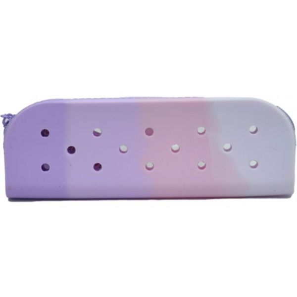 Taros Unic Color Rainbow Delikli Silikon Kalem Çantası 7688