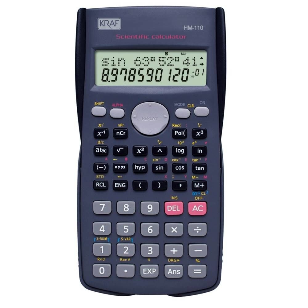 Kraf Hesap Makinesi Bilimsel Fonksiyonlu Hm-110