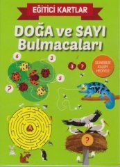 Eğitici Kartlar Doğa Ve Sayı Bulmacaları