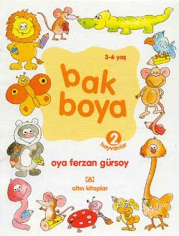 Bak Boya 2 Hayvanlar 3-6 Yaş
