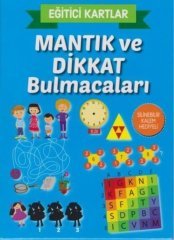 Eğitici Kartlar Mantık Ve Dikkat Bulmacaları