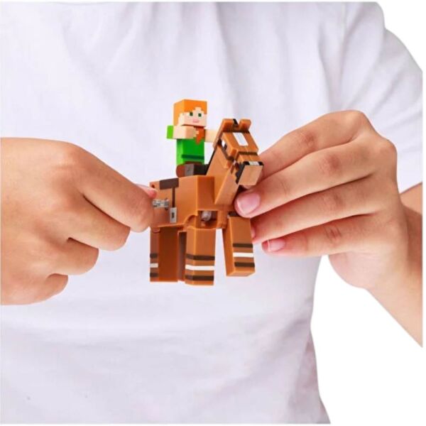 Minecraft 3D Kurma Mekanizmalı Figürler 2'li Paket 2