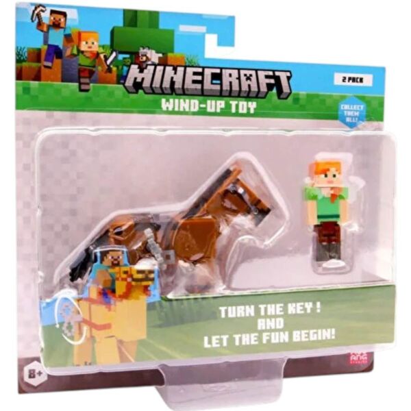 Minecraft 3D Kurma Mekanizmalı Figürler 2'li Paket 2