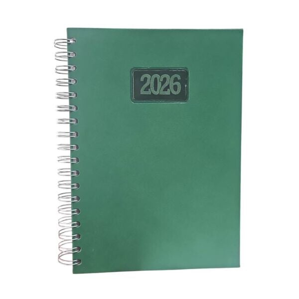 Sim 2026 Günlük Ajanda 17x24 Termo Deri Spiralli