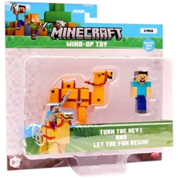 Minecraft 3D Kurma Mekanizmalı Figürler 2'li Paket 3