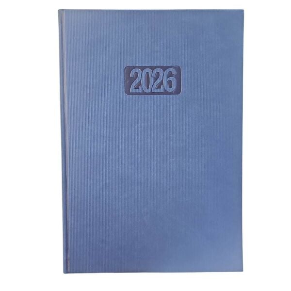Sim 2026 Günlük Ajanda 17x24 Termo Deri