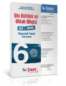 Sınav 6.Sınıf Din Kültürü Yaprak Test 16 Adet