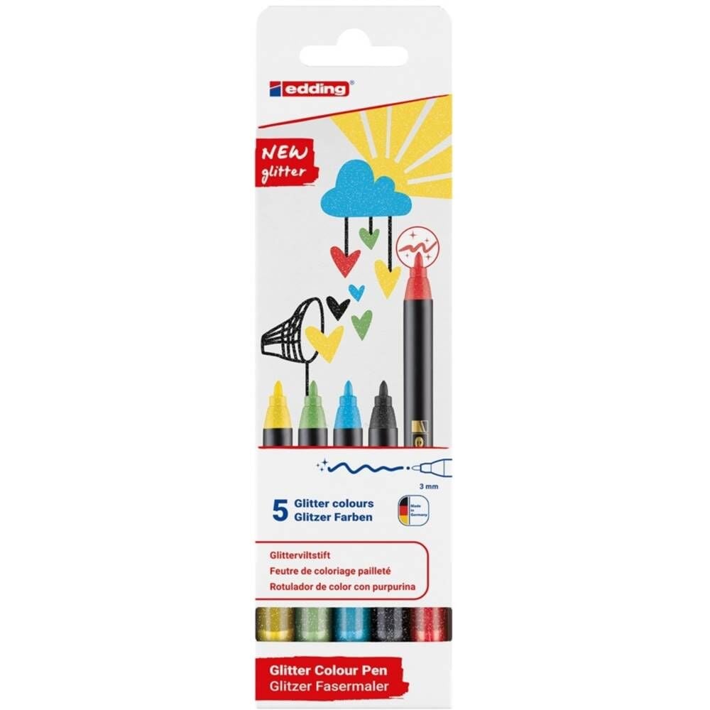 Eddıng Grafik Kalemi E-1200 Simli 5 Li Set