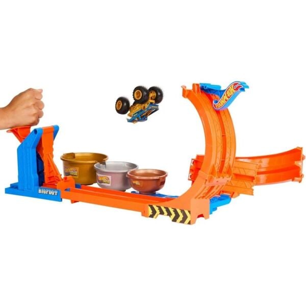 Hot Wheels Döngü ve Takla Bigfood Oyun Parkuru JBX64