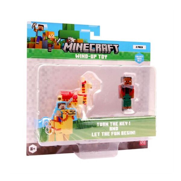Minecraft 3D Kurma Mekanizmalı Figürler 2'li Paket 4