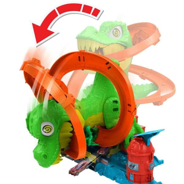 Hot Wheels Trex ve İtfaiye İstasyonu JBM73