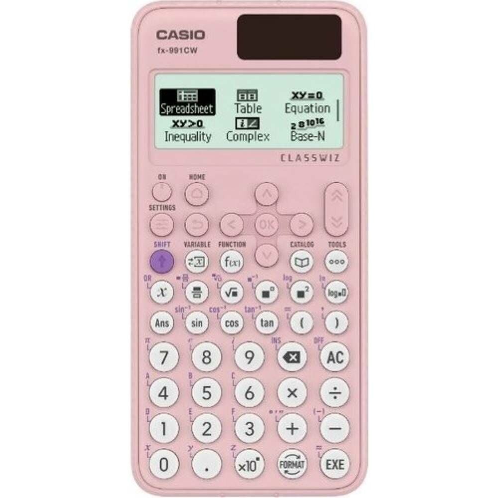 Casıo Hesap Makinesi Bilimsel Fx-991Cw-Pk-W-Dt Pembe