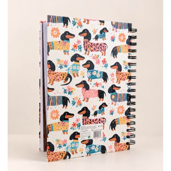 My Planner 1321-6 Sosis Köpekler Spiralli Konuşan Ajanda