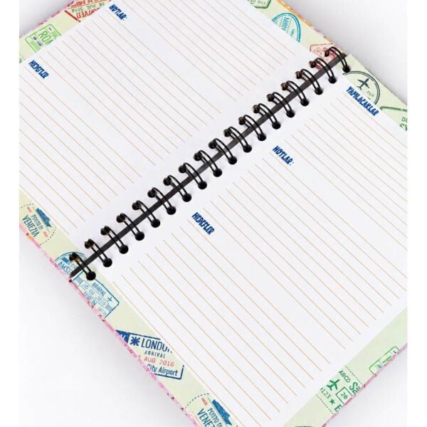 My Planner 1321-6 Sosis Köpekler Spiralli Konuşan Ajanda