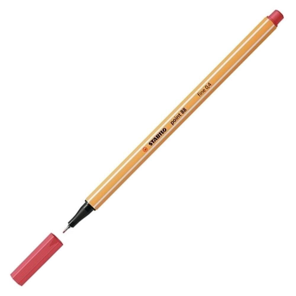 Stabilo Point 88 Fineliner Kalem 47 Pas Kırmızısı