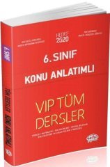 Editör 6.Sınıf Tüm Dersler Konu Anlatımlı Kırmızı