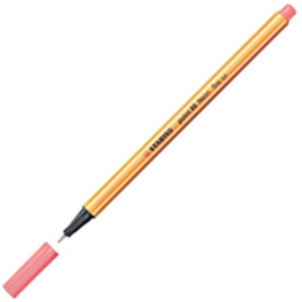 Stabilo Point 88 Fineliner Kalem 040 Fosforlu Kırmızı