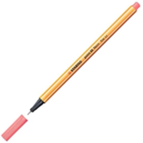 Stabilo Point 88 Fineliner Kalem 040 Fosforlu Kırmızı
