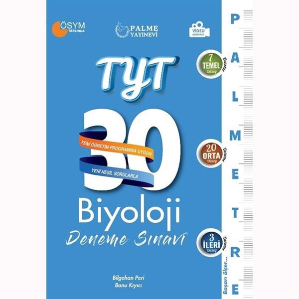 Palme TYT Biyoloji Enerji 30 Deneme