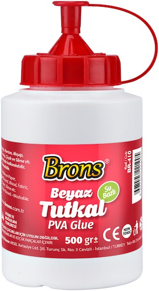 Brons Beyaz Tutkal 500 gr BR-410