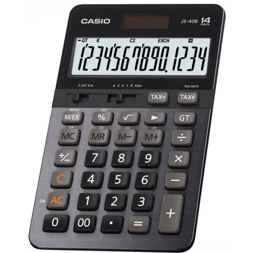 Casıo Hesap Makinesi Masaüstü Js-40B-W-Dh 12 Hane
