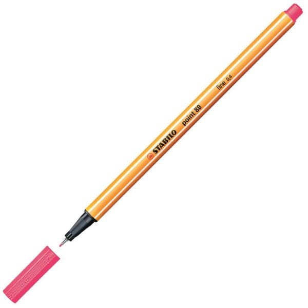 Stabilo Point 88 Fineliner Kalem 17 Açık Pembe