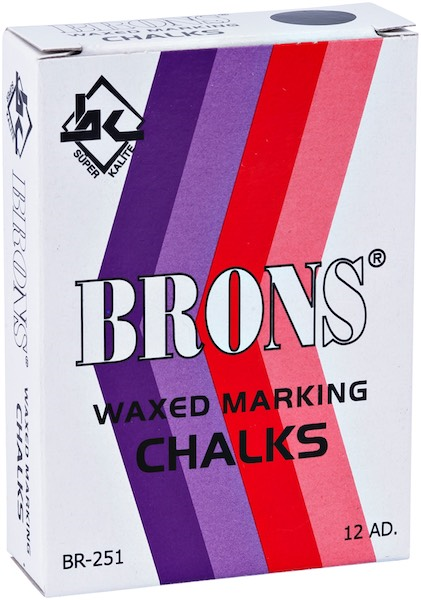 Brons BR-251 Siyah Yağlı Yağlı Tebeşir