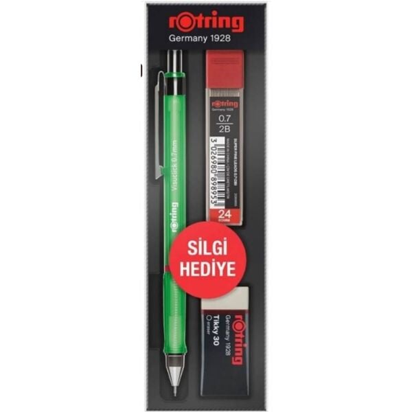 Rotring Versatil Kalem Visuclick Okul Seti 0.7 Opak Yeşil