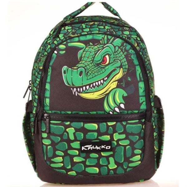 Kaukko Kids Love Square Crocodile İlkokul Çantası L5165