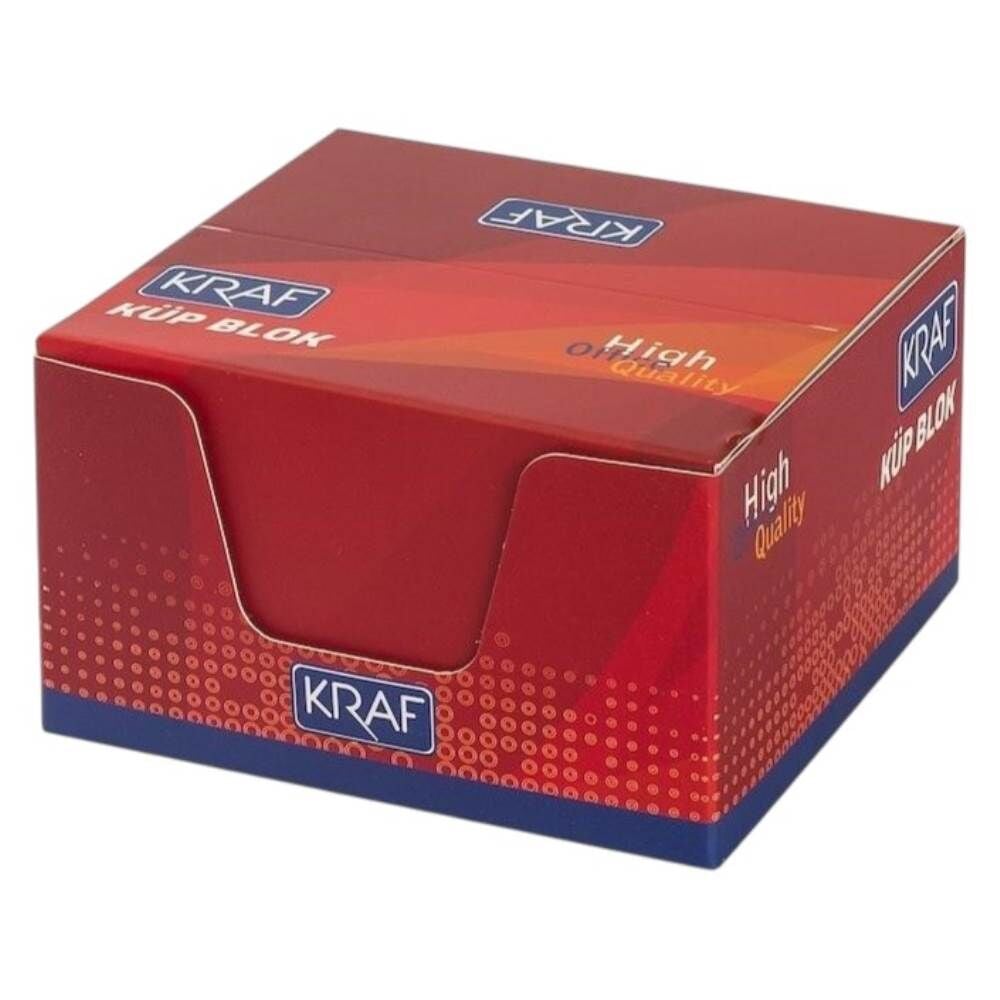 Kraf Not Kağıdı Kutulu Küp Blok 8x8 cm 115G