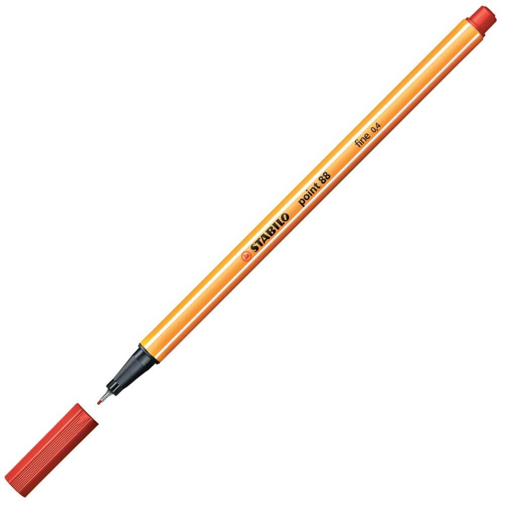 Stabilo Point 88 Fineliner Kalem 40 Kırmızı