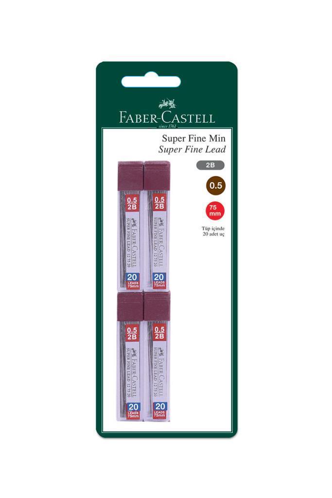 Faber Castell Min 0.5 mm 4'lü Blister 127520