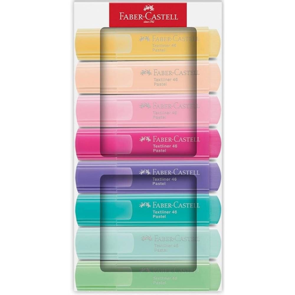 Faber Fosforlu Kalem Set Pastel 46 8 Li 254658