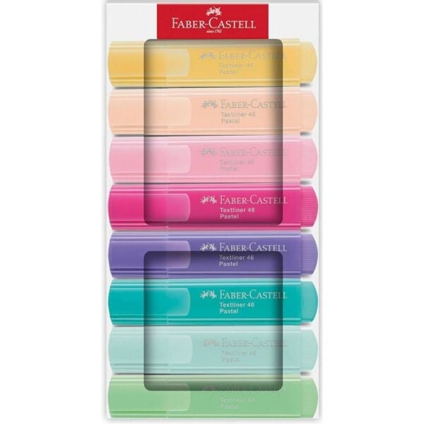 Faber Fosforlu Kalem Set Pastel 46 8 Li 254658