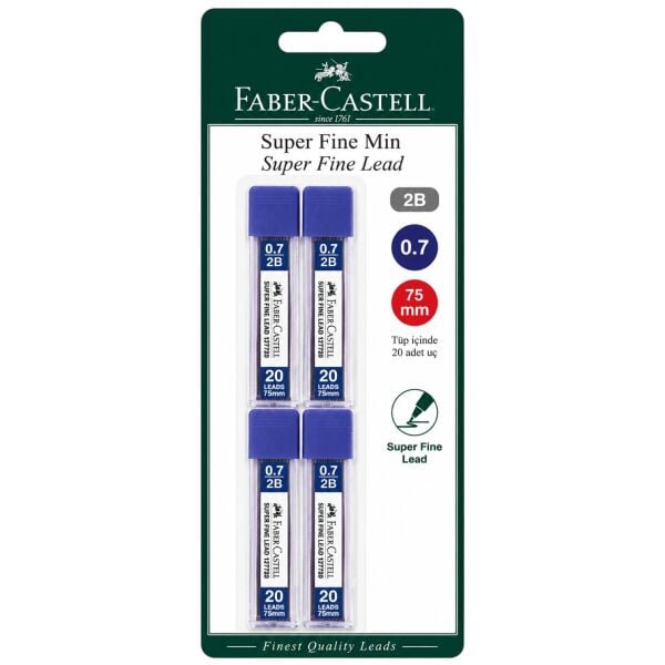 Faber Castell Min 0.7 mm 4'lü 127720