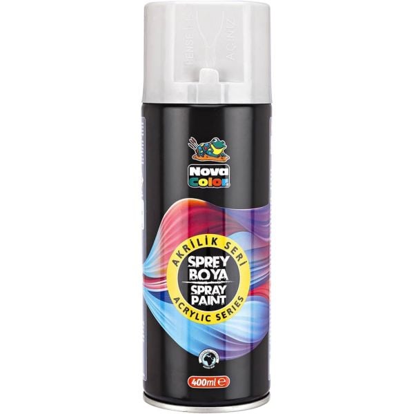 Nova Color Sprey Boya 400 ml Beyaz NC-3504