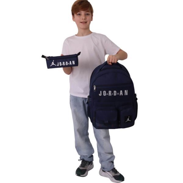 Jordan Air Q3184 Brooklyn Lacivert Sırt Çantası